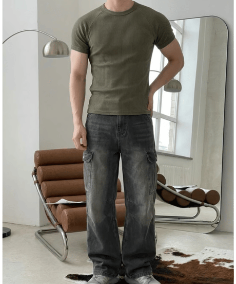 golge short muscle knit