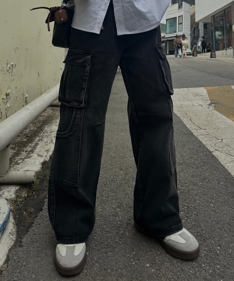 (premium select)in&Out Cargo Denim