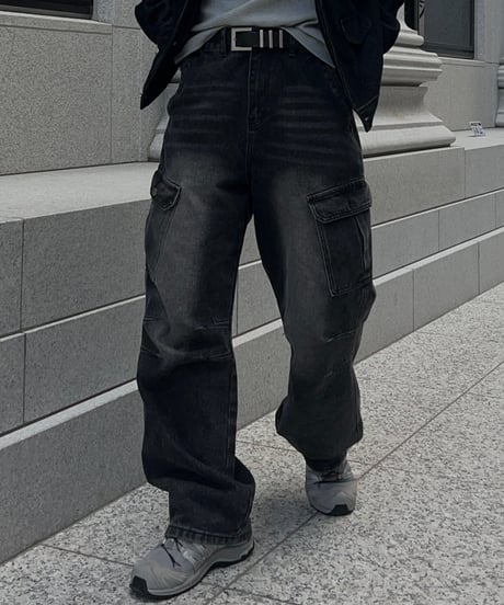 （premium select）Double Dart Cargo Denim
