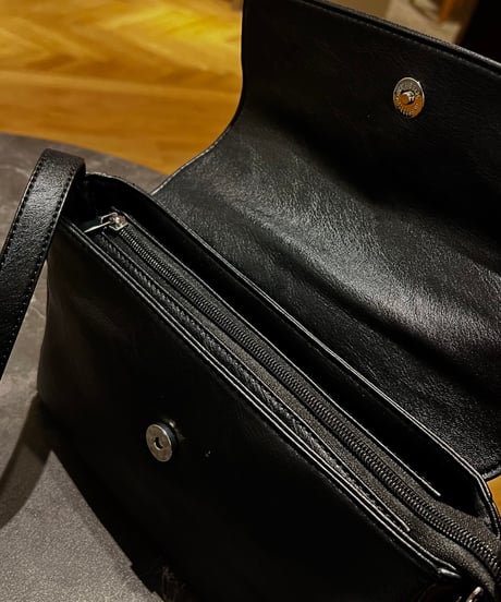 (送料無料)Msquare leather bag