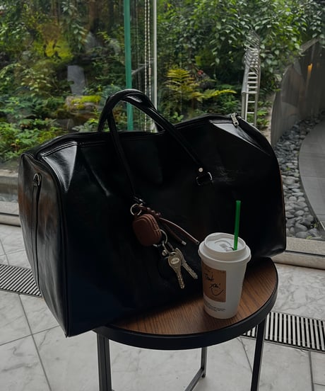 販売数500個突破🔥minimal leather Boston