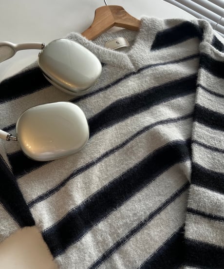 mohair line knit