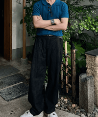 tack balloon banding denim