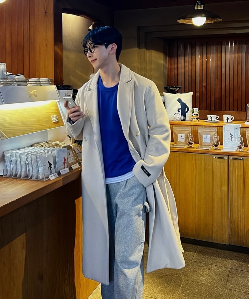 leday handmadecoatハンドメイド コート 韓国 OUNCE leday handmadecoatハンドメイド コート 韓国 OUNCE - メルカリ