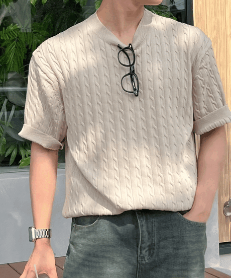 twist harf knit