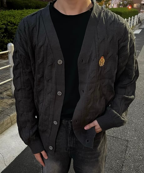 (premium select)patch cable cardigan