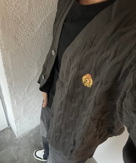(premium select)patch cable cardigan