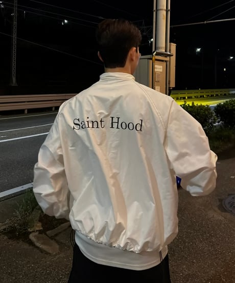 Saint logo nylon jacket
