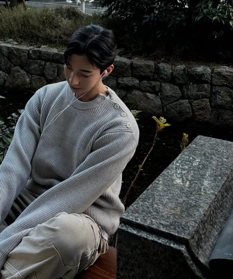 slidebutton las knit