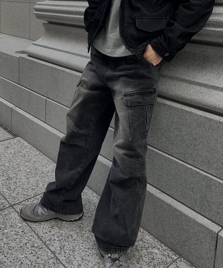 （premium select）Double Dart Cargo Denim