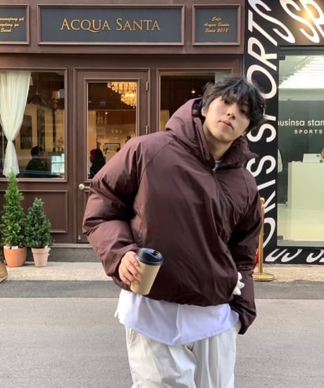 (premium select)Design anorak padding