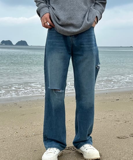crush blue jeans