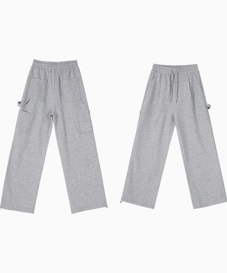 Tuck sweat pants