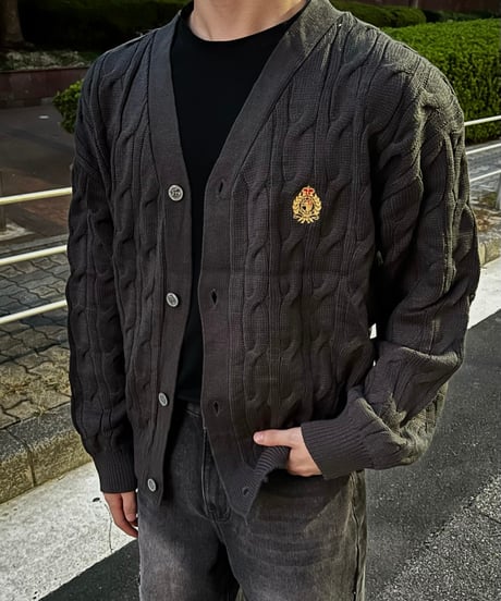 (premium select)patch cable cardigan