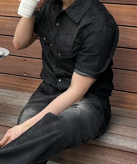 （カラー追加）western denimshirt