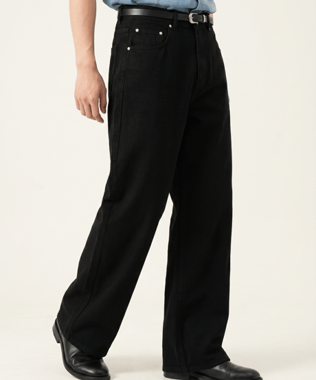 Drape wide pants