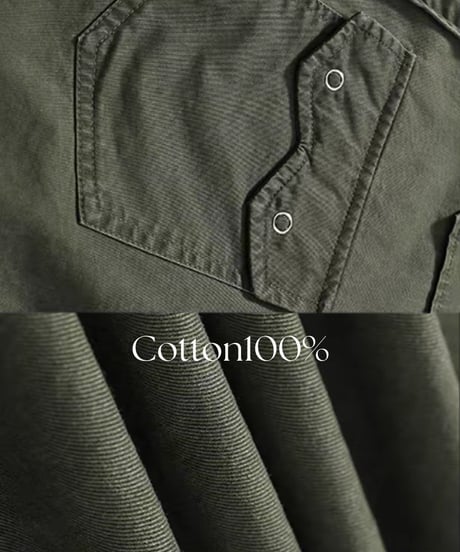 washed open collar shirt