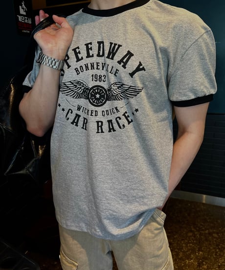 cotton ringer T