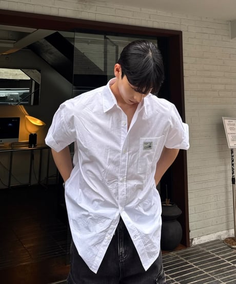 (premium select)patch cotton shirts