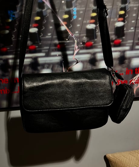 (送料無料)Msquare leather bag