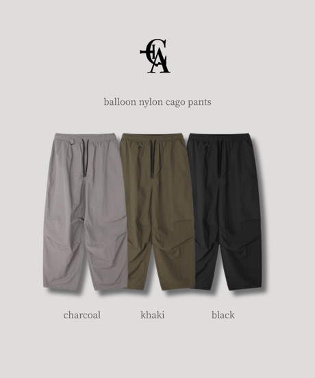 (premium select) balloon nylon cago pants