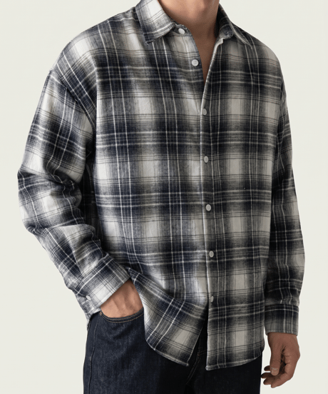 Flannel check shirt