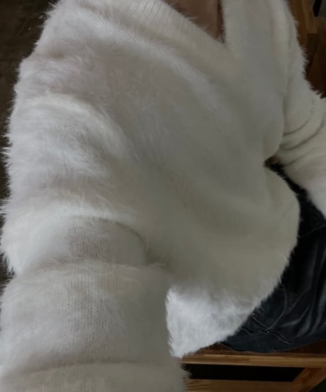 mohair angora v knit