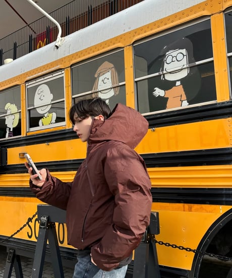 (premium select)Design anorak padding
