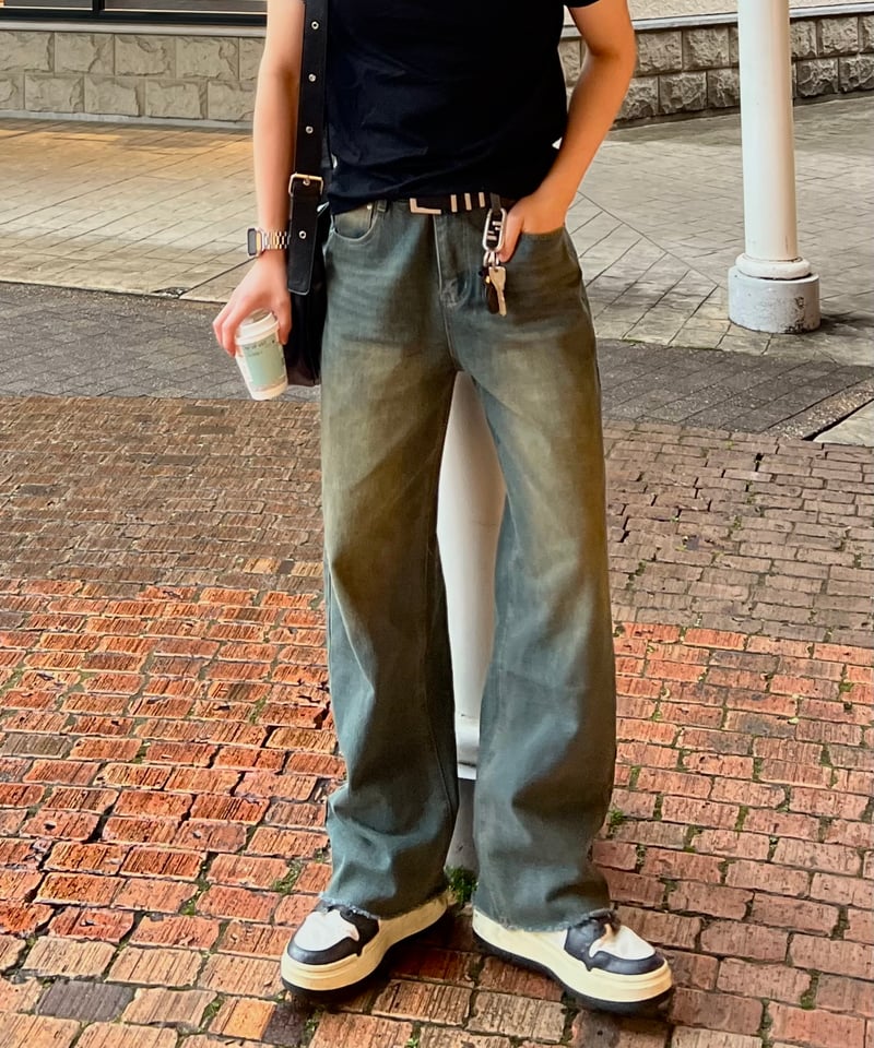 新品】NEED BY heritage VINTAGE WIDE DENIM NEED BY heritage VINTAGE