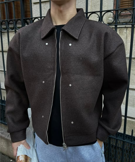 (premium select)rivet wool cropped jacket
