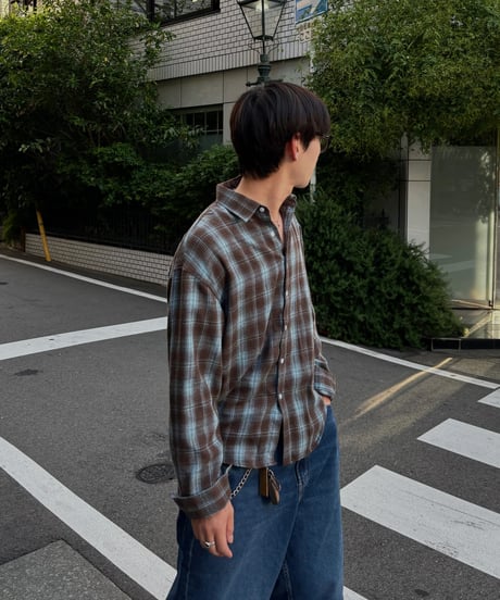 Flannel check shirt