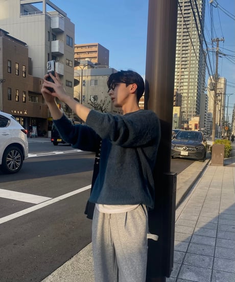 (premiumselect)wool jaggy knit