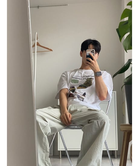 wid nylon cago pants