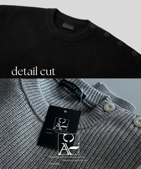 slidebutton las knit