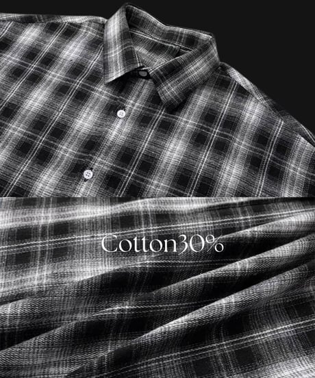 Flannel check shirt