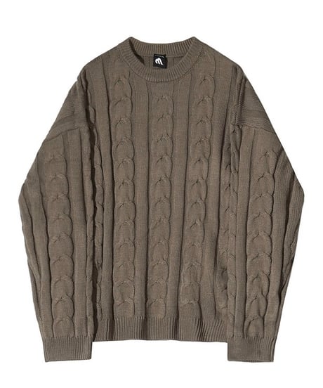 Loose cable knit