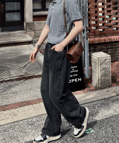 (premiumselect)Line buggy pants