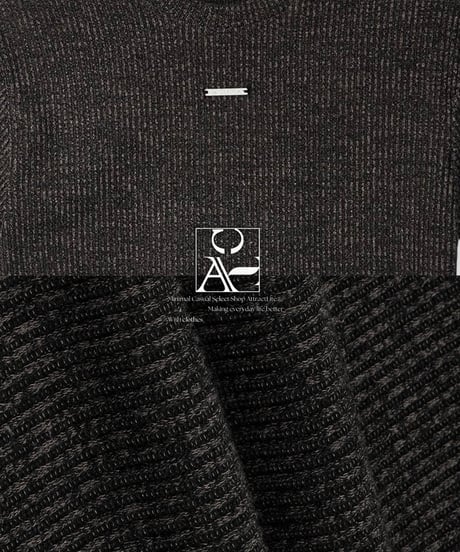 （premiumselect）Ribbed Tencel Muscle-Fit Knit Tee