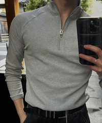 raglan zip muscleknit