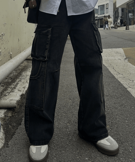 (premium select)in&Out Cargo Denim