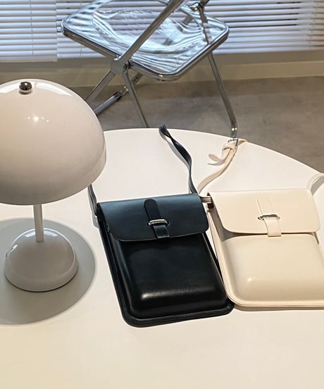 (2color)Minimal buckle Bag