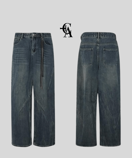 (premiumselect)Keyling slit denim