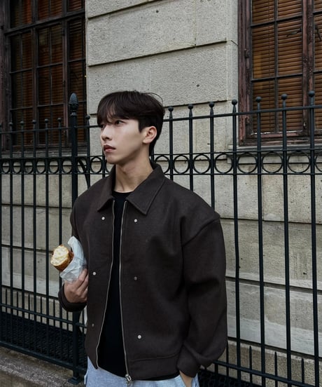 (premium select)rivet wool cropped jacket