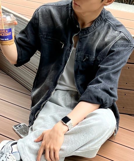 Washed uk denim