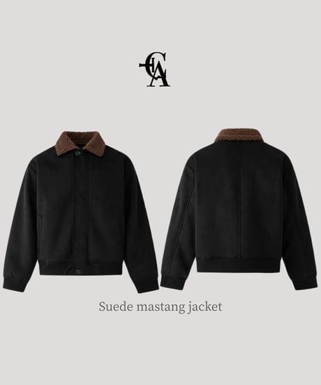 Suede mastang jacket