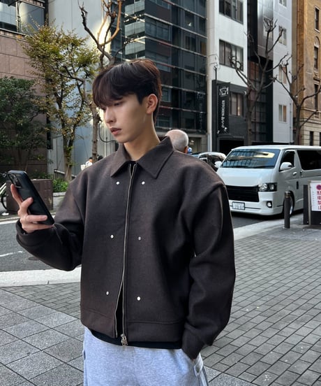 (premium select)rivet wool cropped jacket