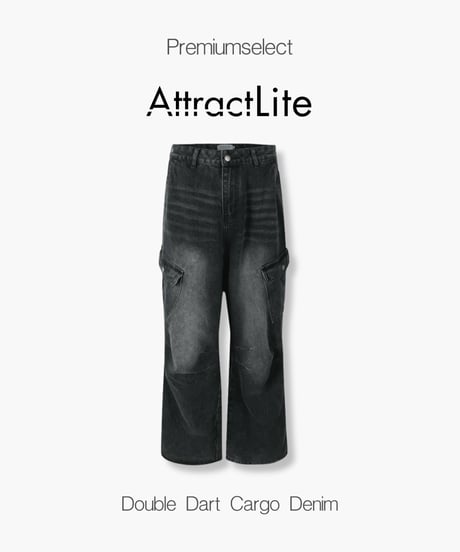 （premium select）Double Dart Cargo Denim