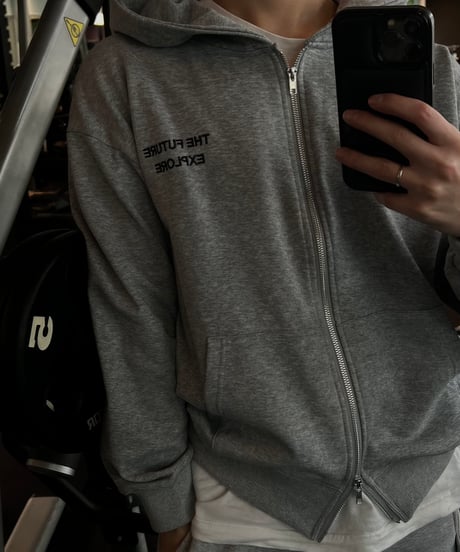 Patch Cropped Hoodie