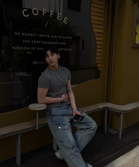 （premiumselect）Ribbed Tencel Muscle-Fit Knit Tee