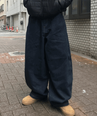 （premium select）Broad striped denim pants